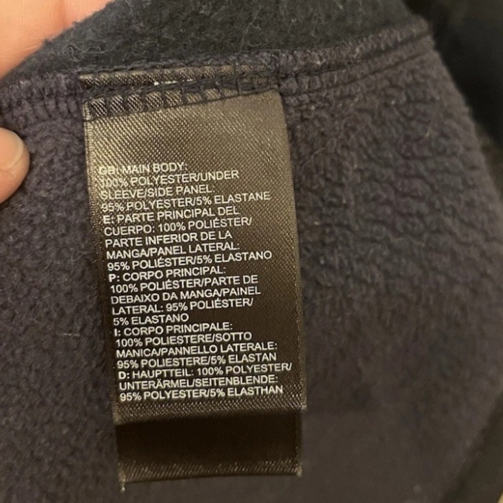 The North Face Women's Arcata Full-Zip Lightweight Jacket Navy Blue Size M EUC - Picture 5 of 7